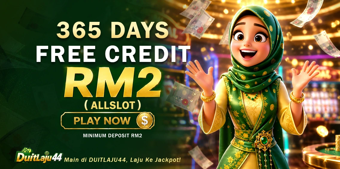 DUITLAJU44 New Register Free RM30